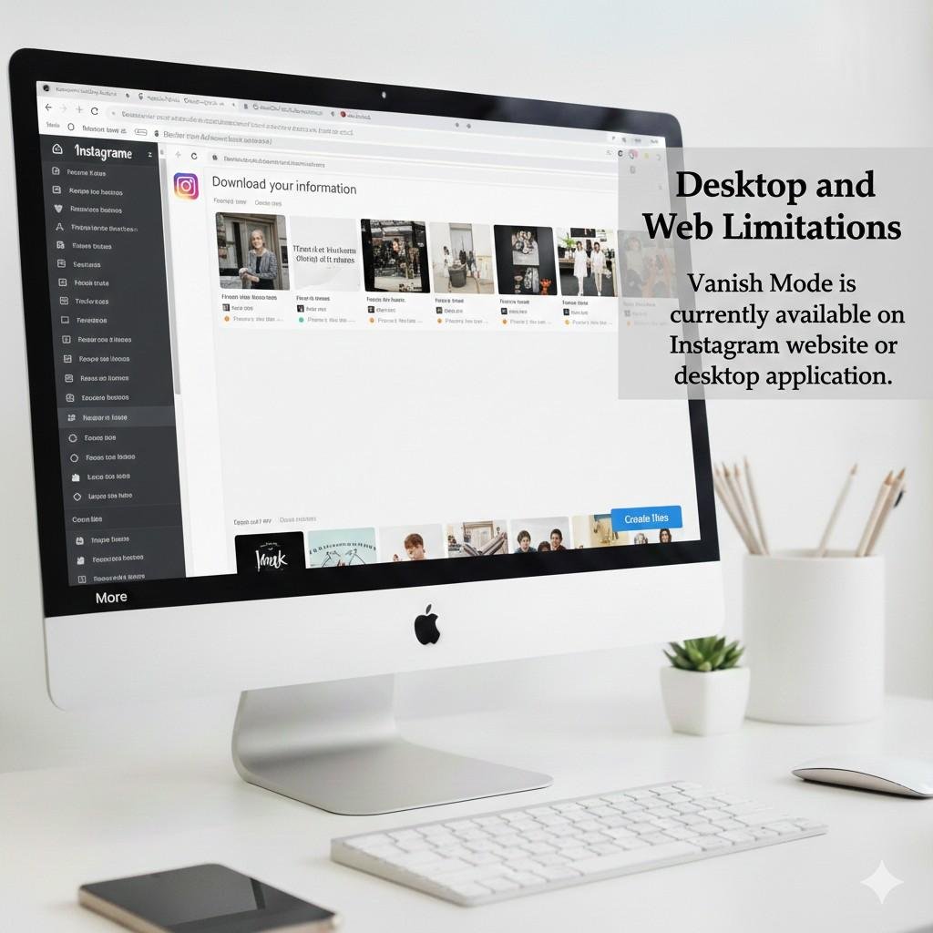 Desktop and Web Limitations