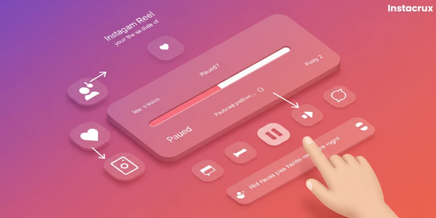 How do you Pause Instagram Reels and Use the Progress Bar