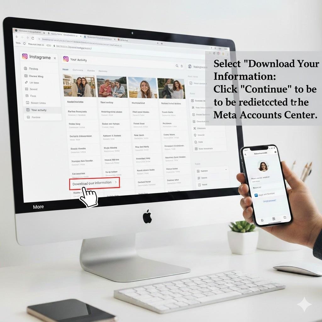 Select "Download Your Information"