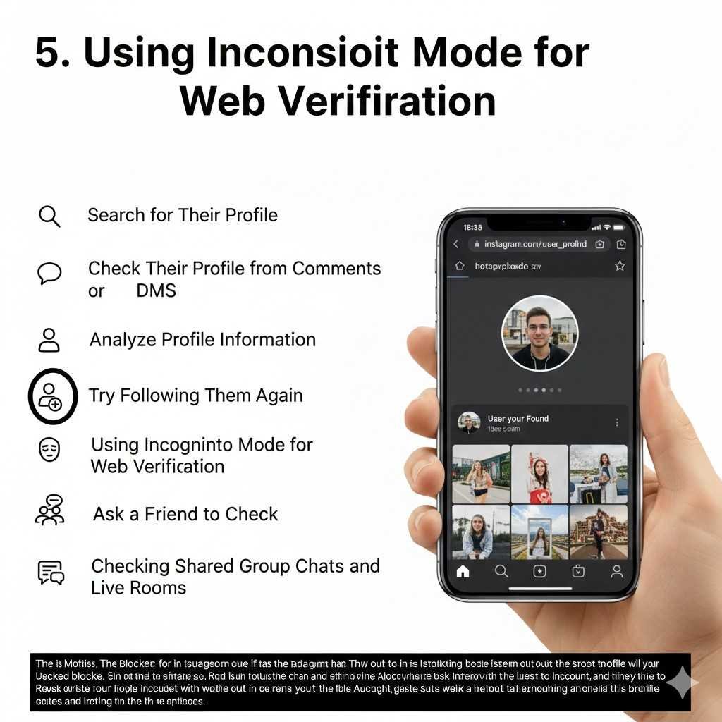 5. Using Incognito Mode for Web Verification