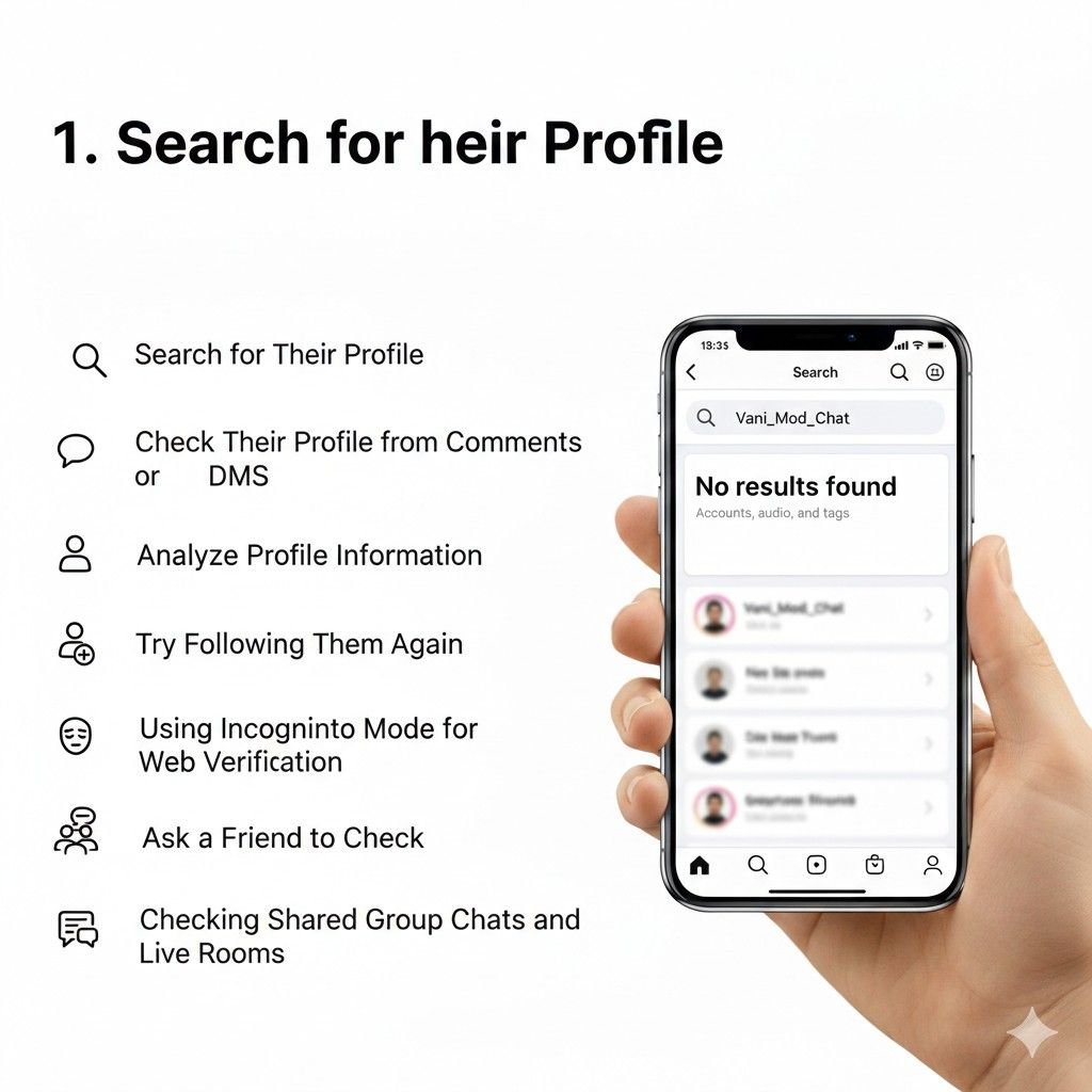 1. Search for Their Profile