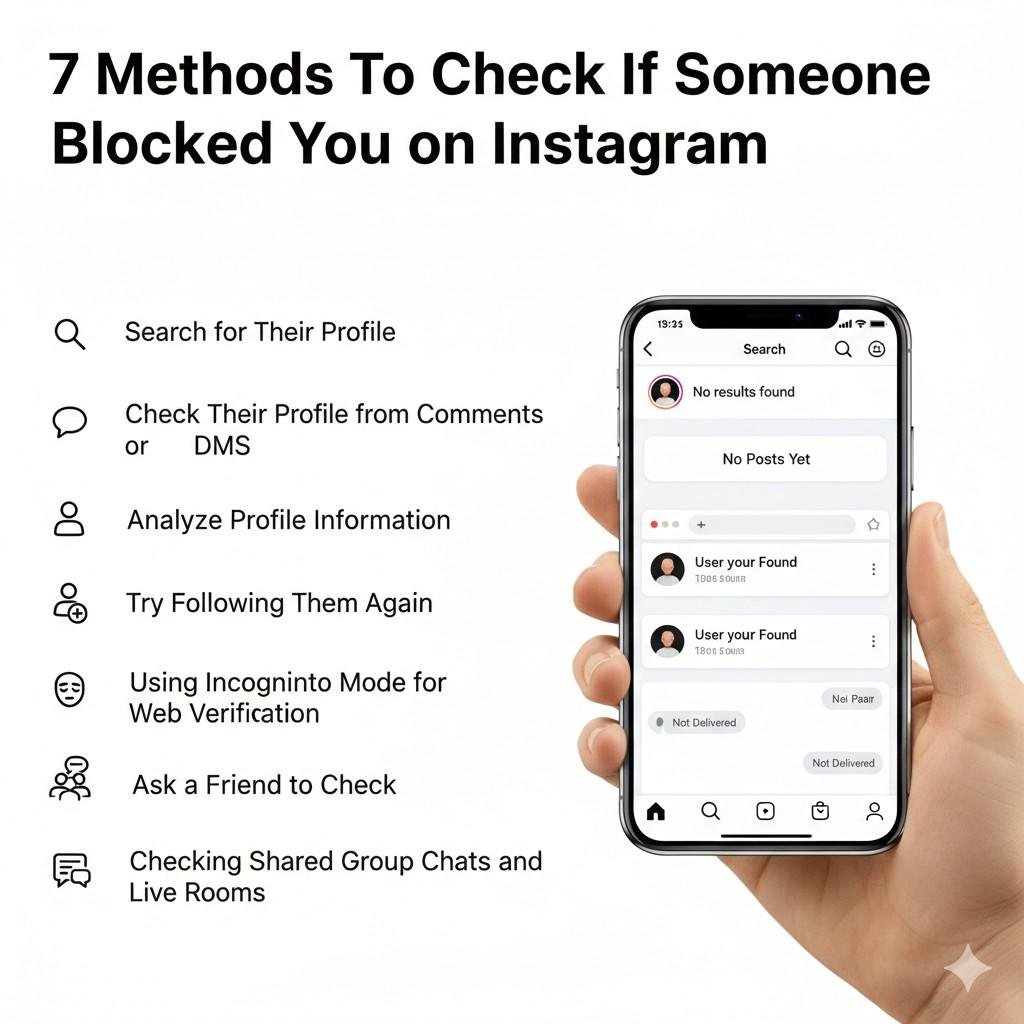 7 Methods To Check If Someone Blocked You on Instagram