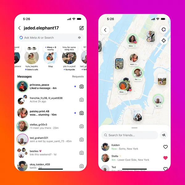 Friends Map