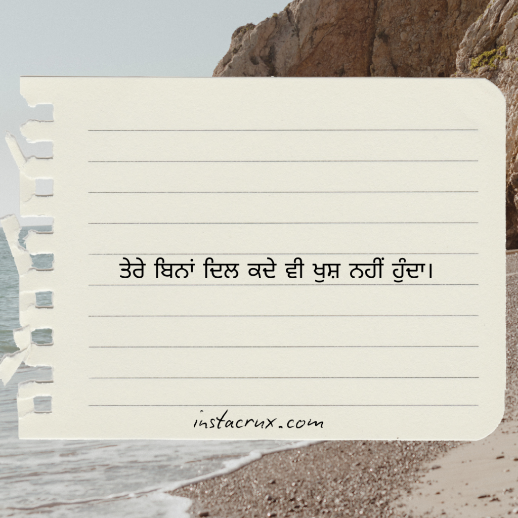 Love Shayari in Punjabi 