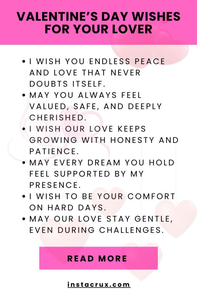 Valentine’s Day Wishes For Your Lover
